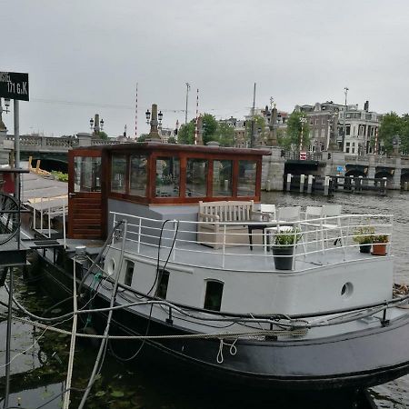 דירות אמסטרדם Houseboat Rose מראה חיצוני תמונה
