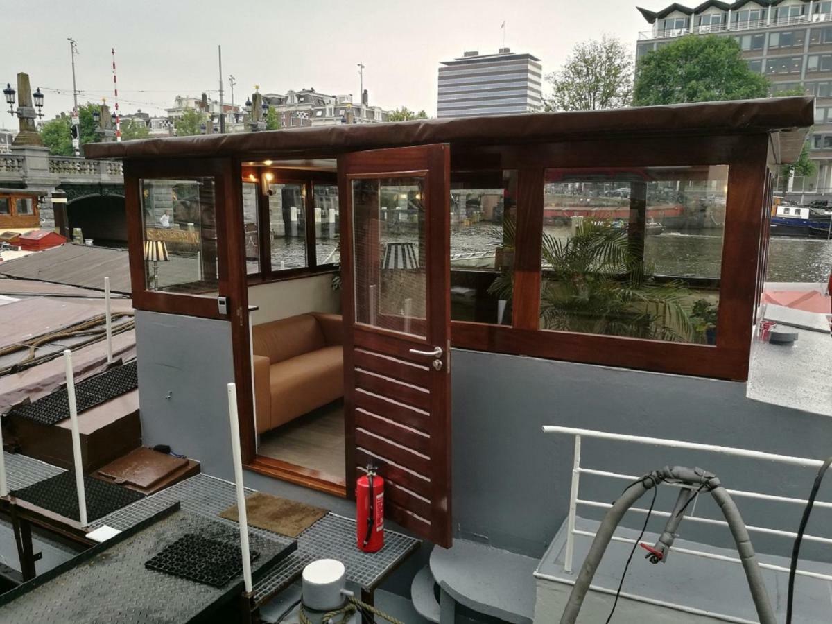 דירות אמסטרדם Houseboat Rose מראה חיצוני תמונה