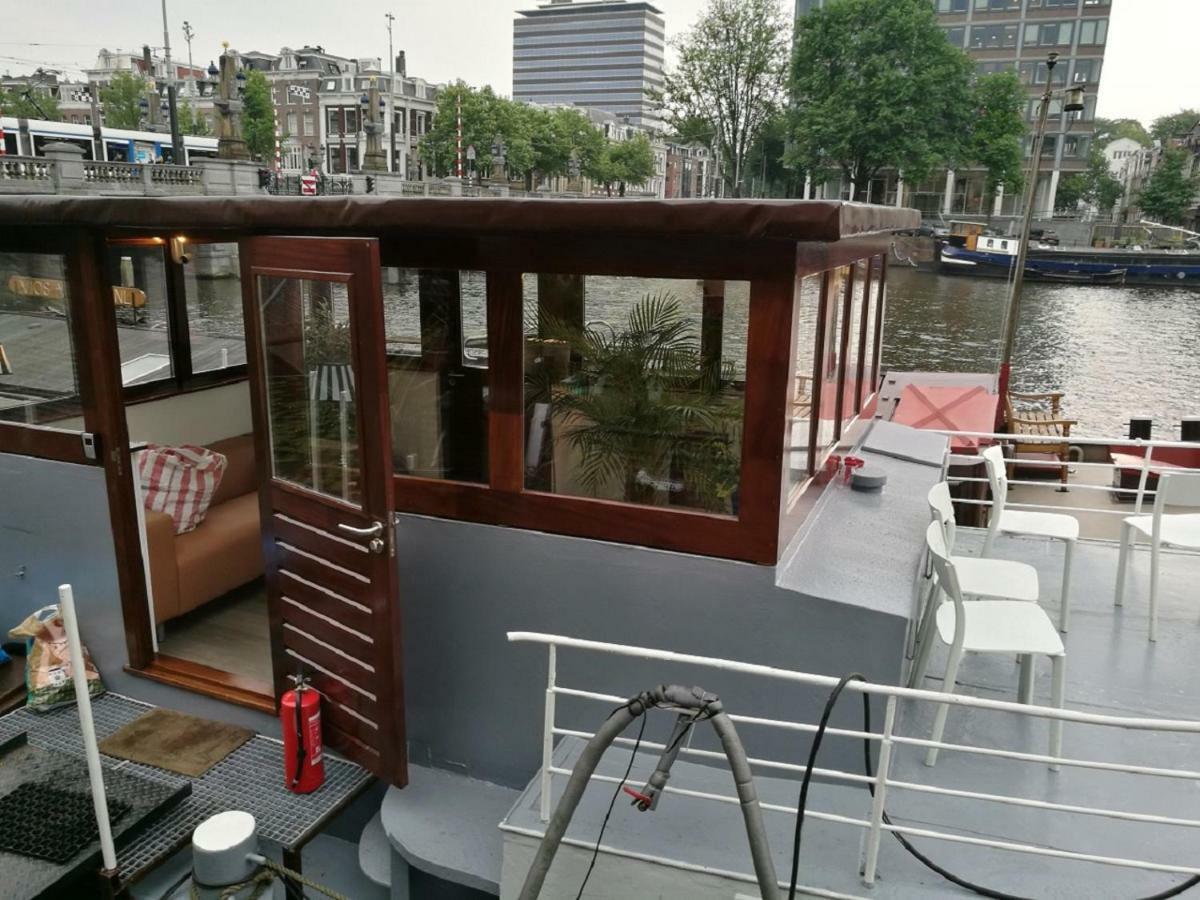 דירות אמסטרדם Houseboat Rose מראה חיצוני תמונה