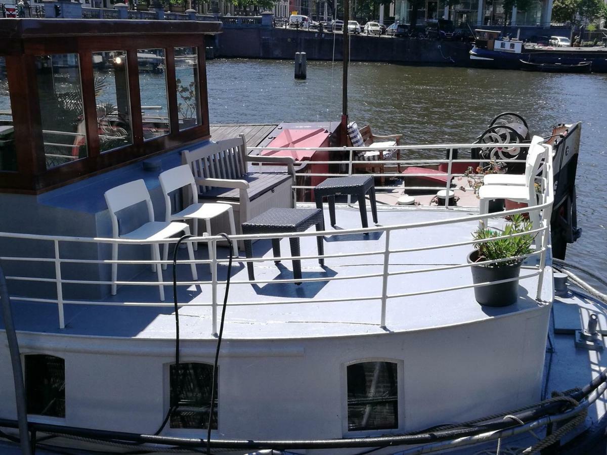 דירות אמסטרדם Houseboat Rose מראה חיצוני תמונה