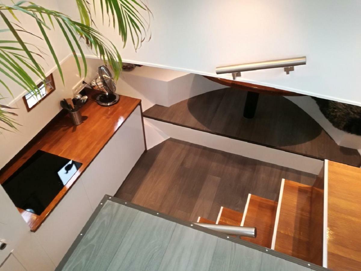 דירות אמסטרדם Houseboat Rose מראה חיצוני תמונה