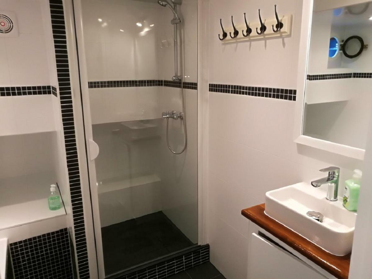 דירות אמסטרדם Houseboat Rose מראה חיצוני תמונה