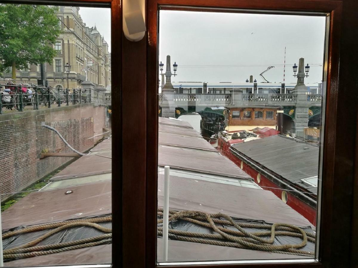 דירות אמסטרדם Houseboat Rose מראה חיצוני תמונה